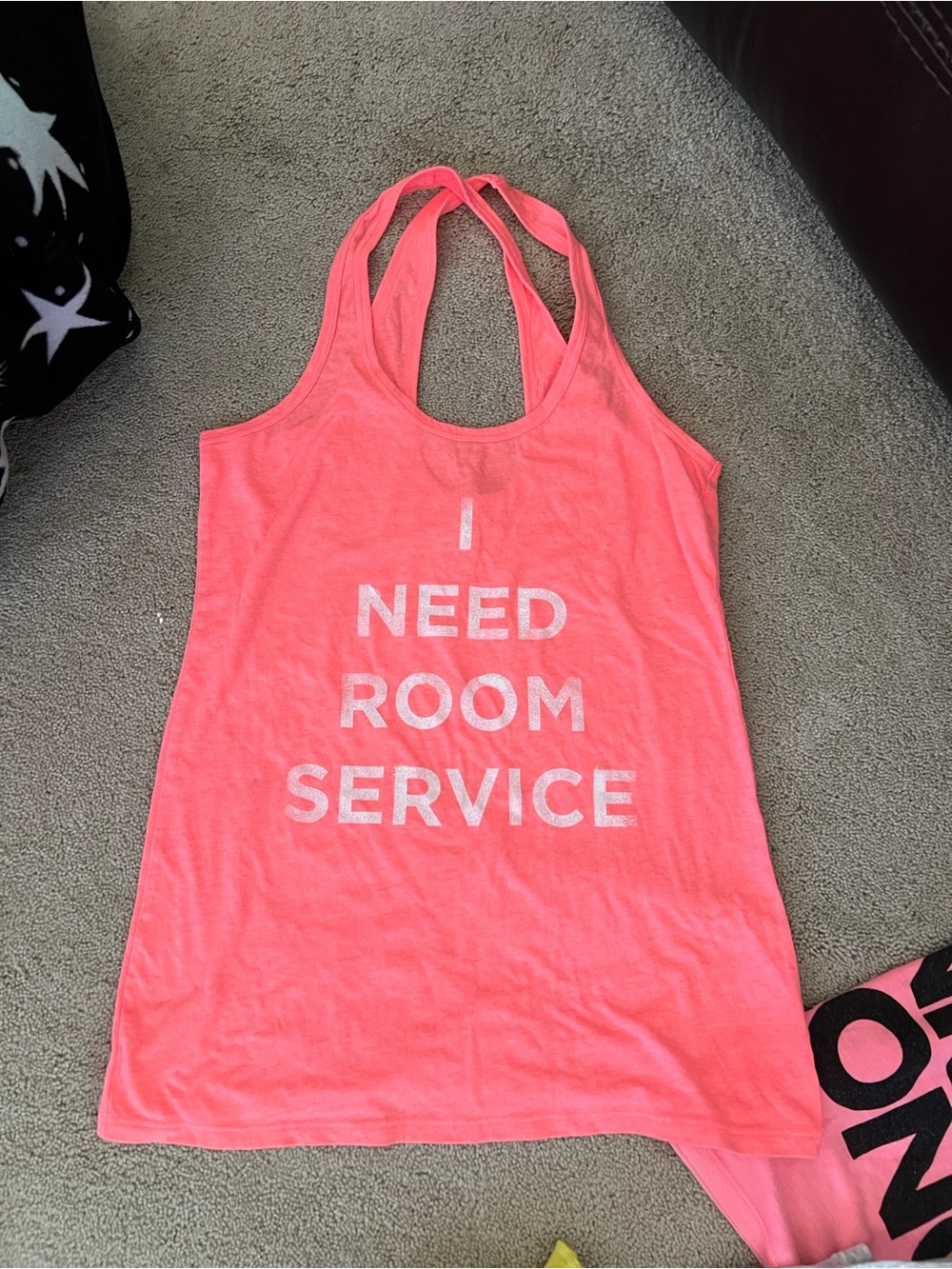 VS CRISSCROSS BACK TANK SZ SM